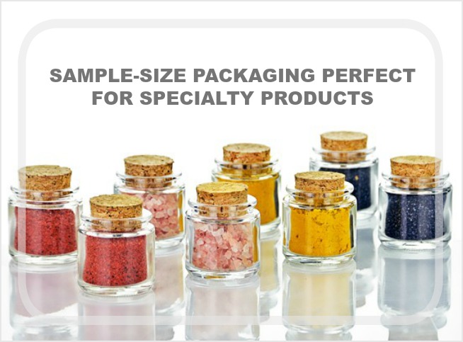 Sample-Size Packaging Perfect for Your Specialty Products