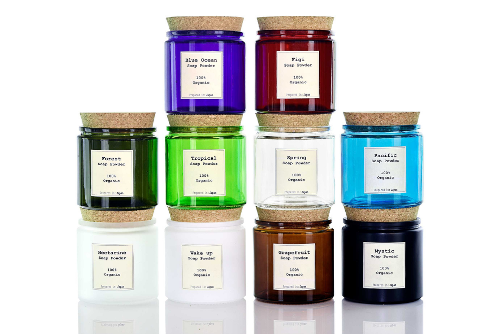 Colored Glass Packaging