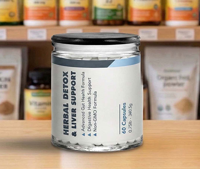 Jars For Capsules Tablets Gummy Supplements