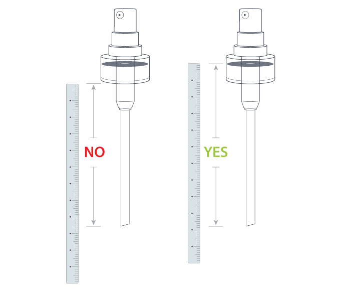 Measure Existing Dip Tube Length Glassnow