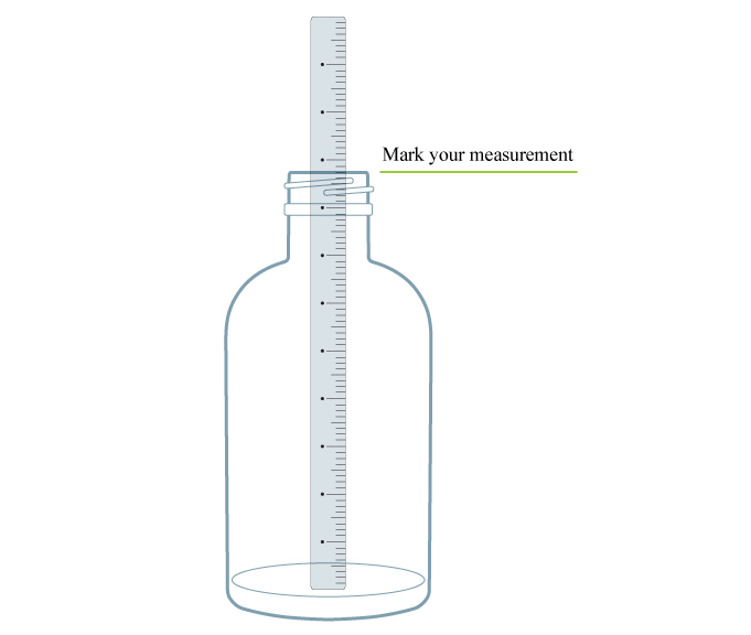 Measure Height Container Glassnow
